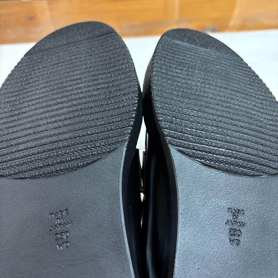 新品　ダイアナ　DIANA ローファー 革靴　23.0 厚底