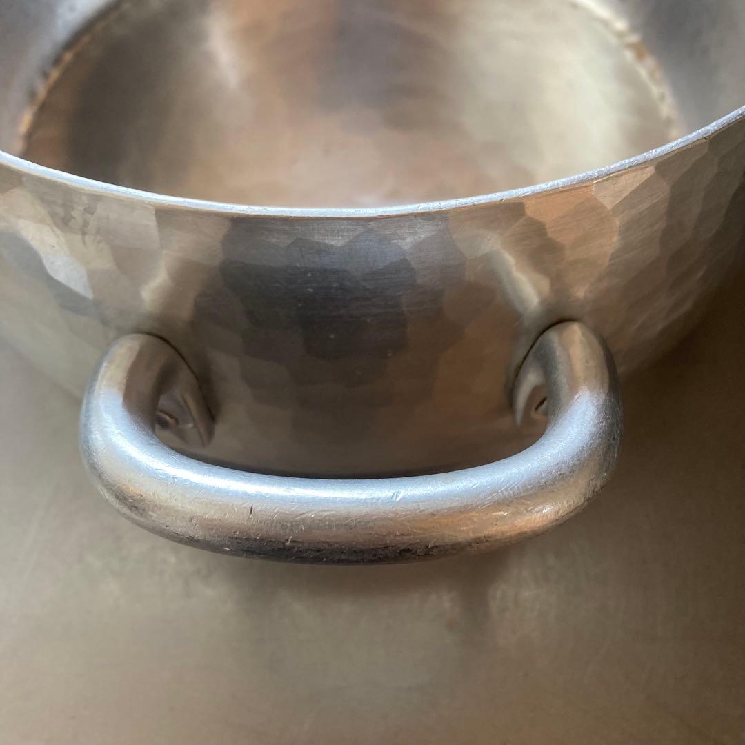 鍛金工房 WESTSIDE33 両手鍋　24cm