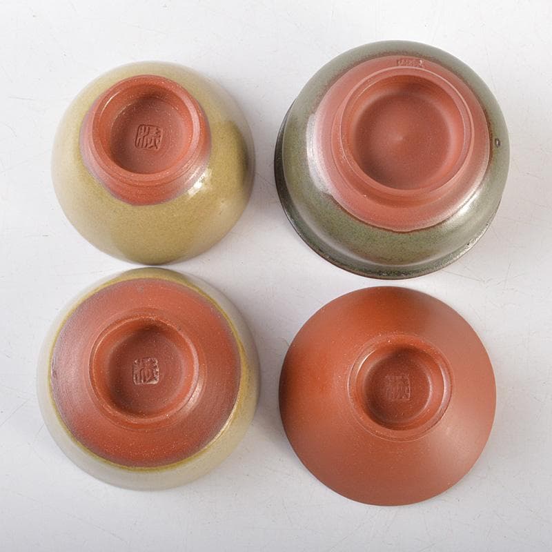 佐渡無名異焼　人間国宝　金渓堂　伊藤赤水　徳利　酒器　共箱　2点　VR7386F