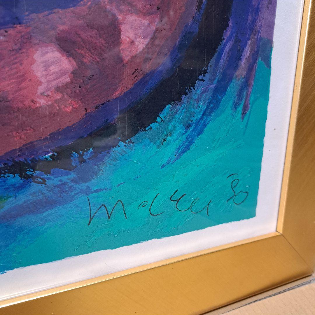 版画　マイケルルー　Michael LEU カルテット　猫　現代アート