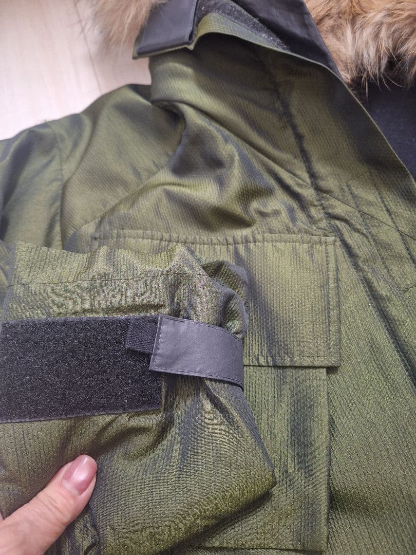 【DRIES VAN NOTEN】ドリスヴァンノッテン 襟ボア モッズコート