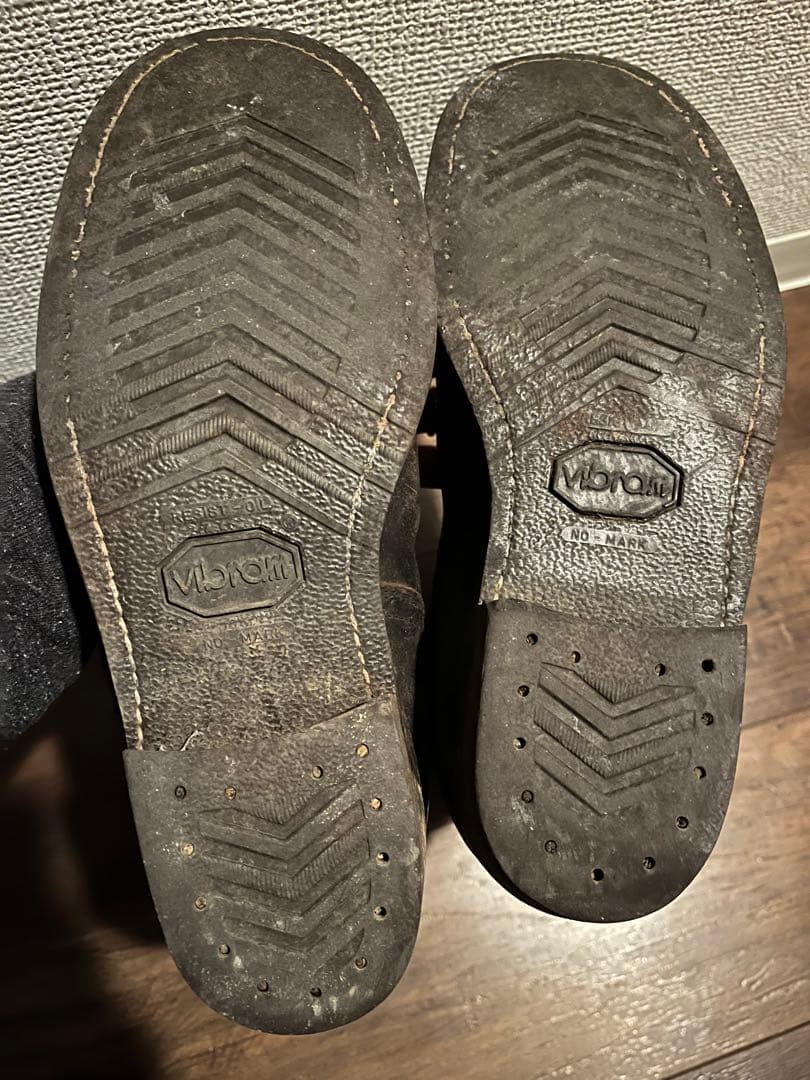 MOTO Motor 茶芯 レザーブーツ 1003ブーツ エンジニア