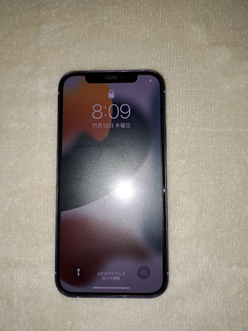 極美品　Apple iPhone 12 パープル 本体 64GB