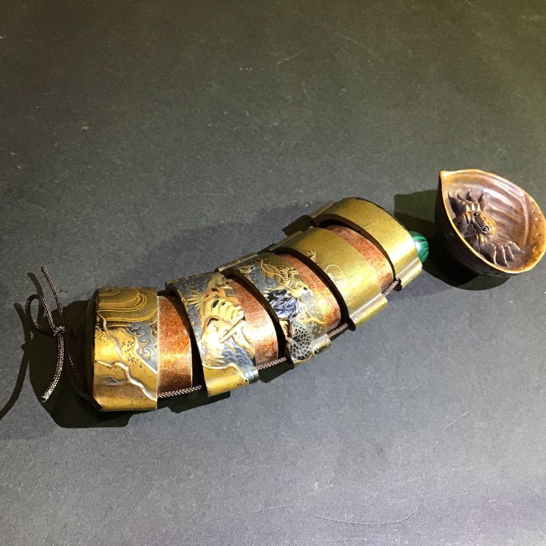 金高盛蒔絵　昇龍絵印籠　江戸期