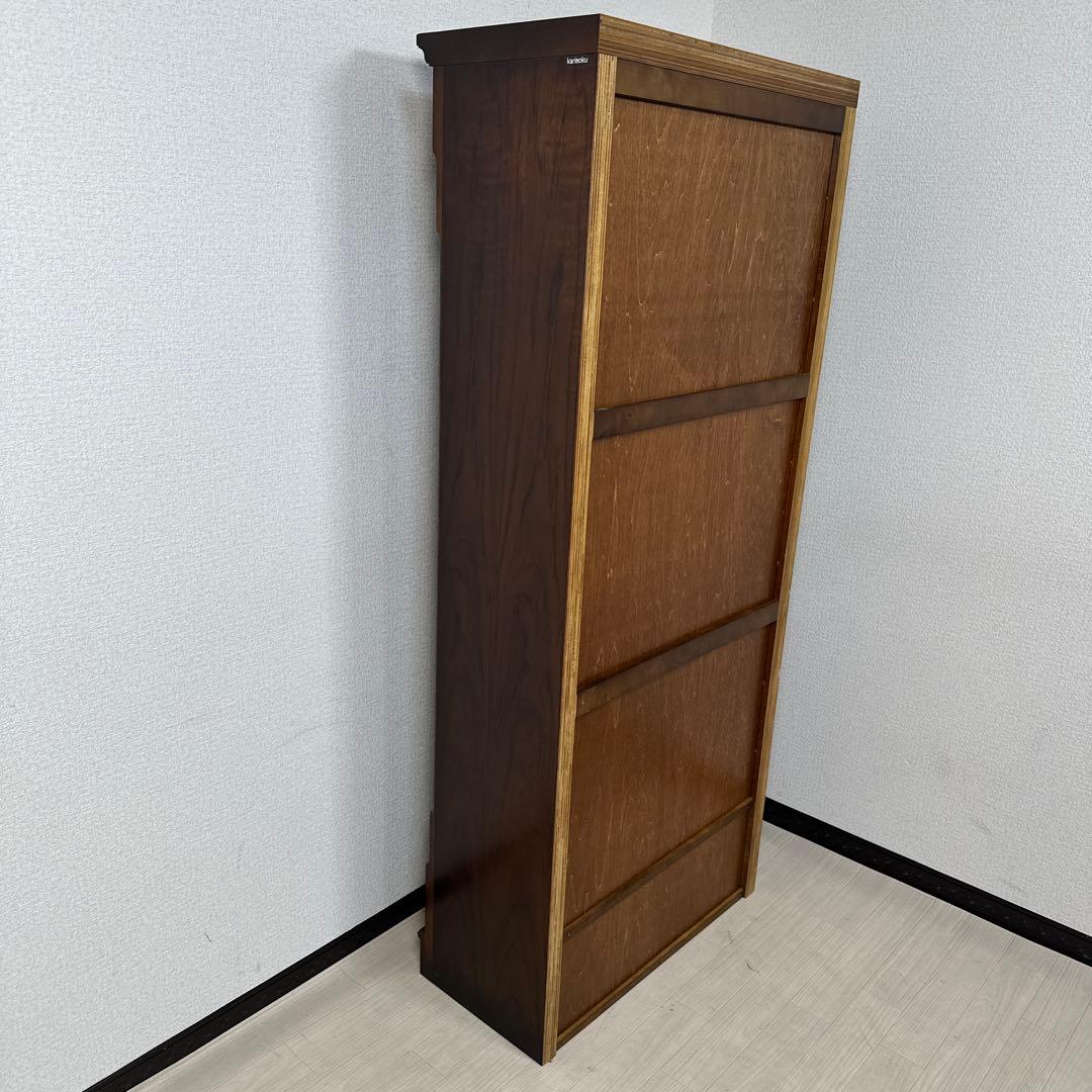 カリモク コロニアル 本棚 書棚 ブックシェルフ オープンシェルフ i1-2※