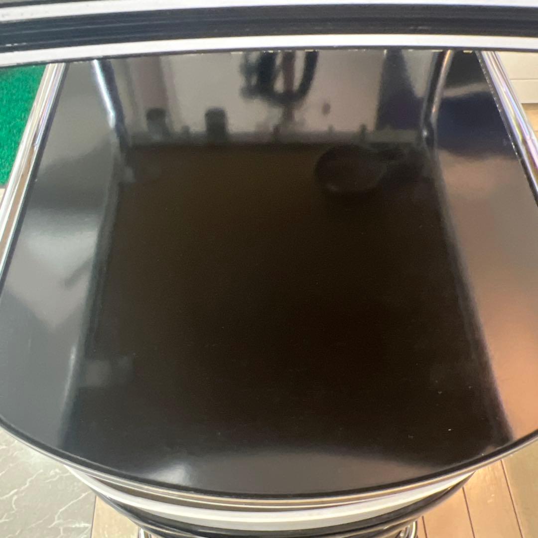 理美容用キャスター付きワゴン 2段収納