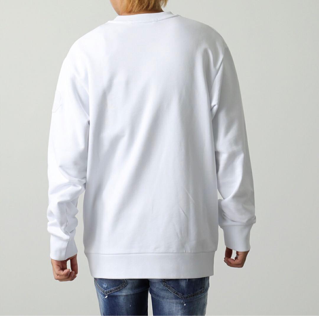 MONCLER トレーナー 白 スウェット オーバーサイズ 2 GENIUS
