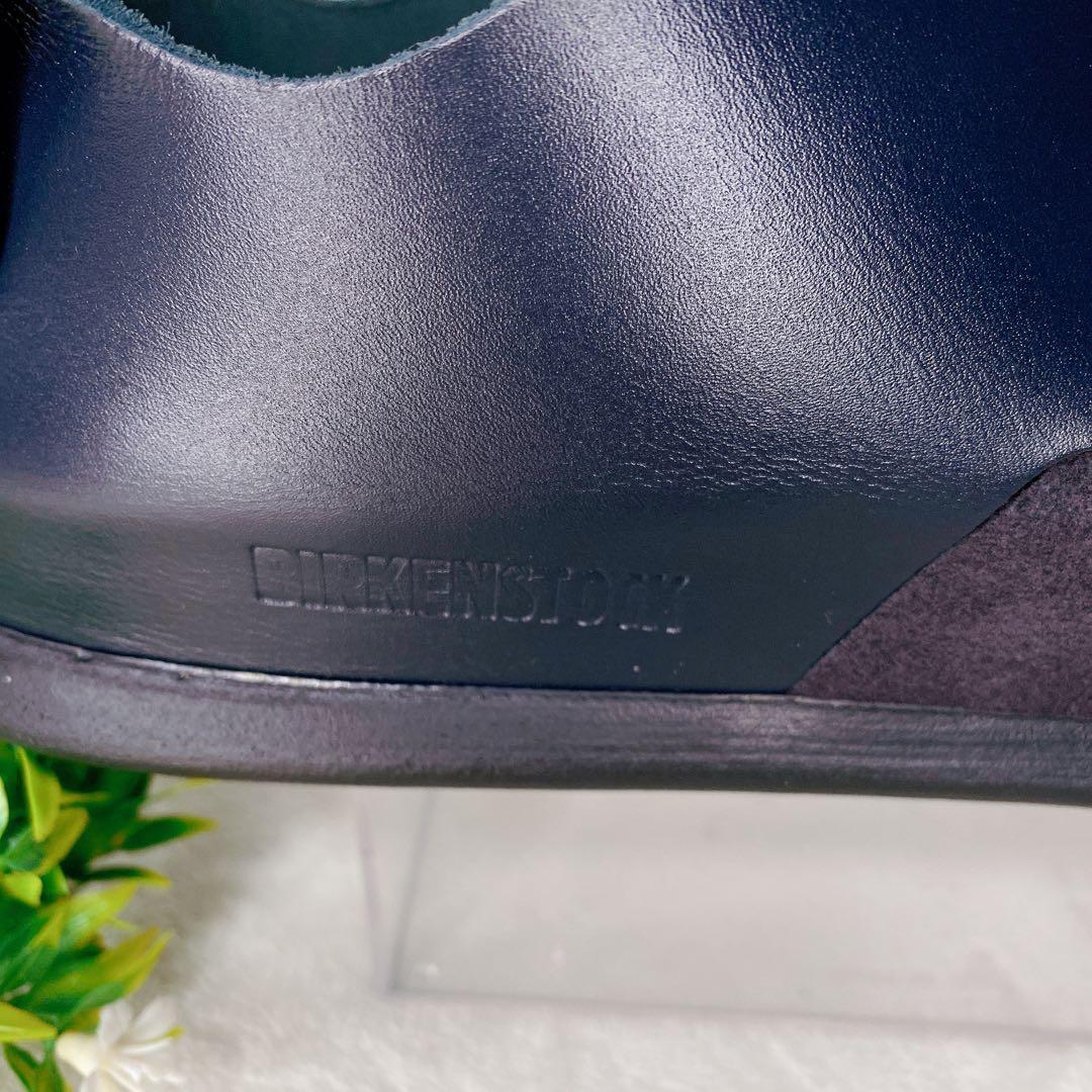 【ほぼ新品】ビルケンシュトック モンタナ 38 ネイビー スエード レザー