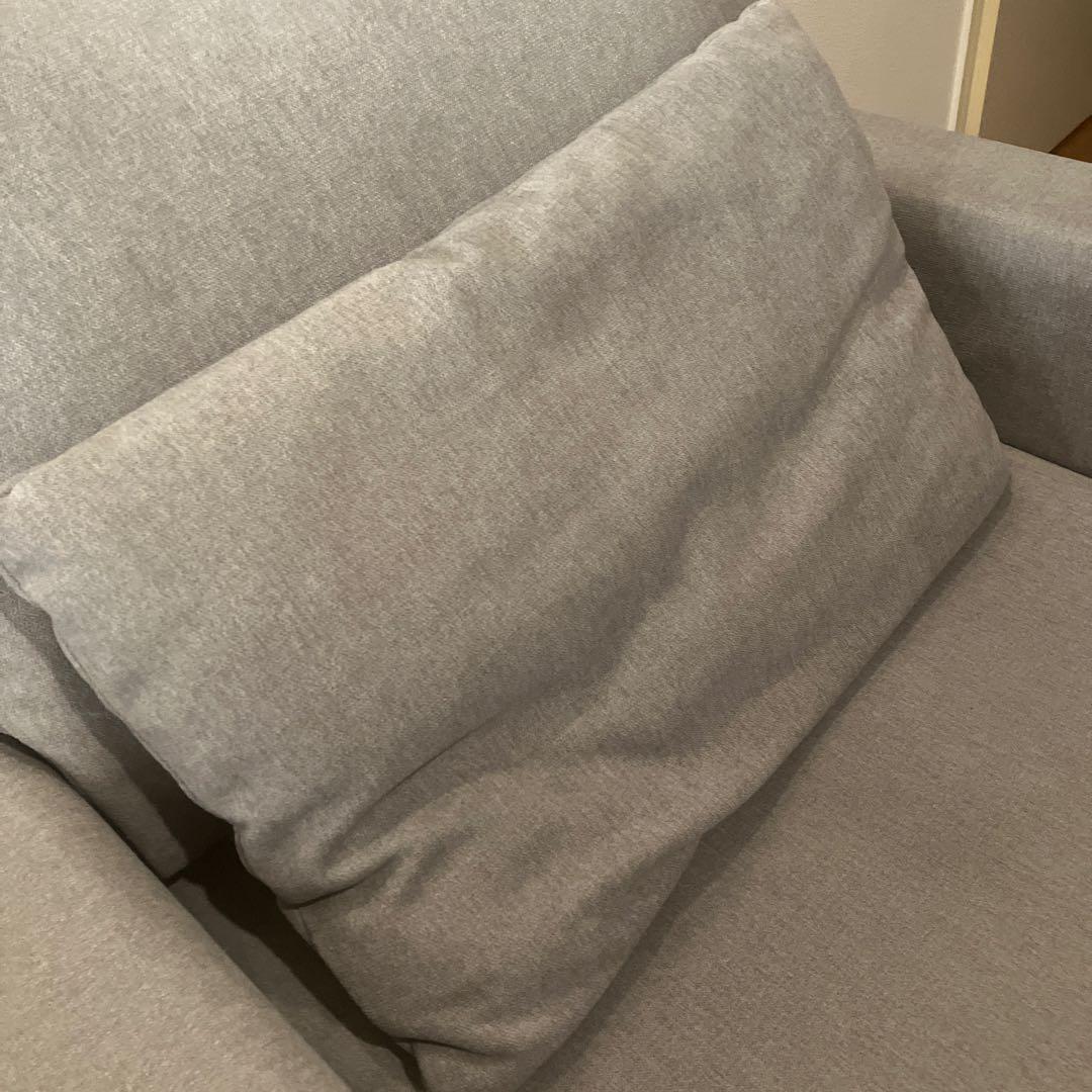 高野木工　レオソファ 1人掛け グレー