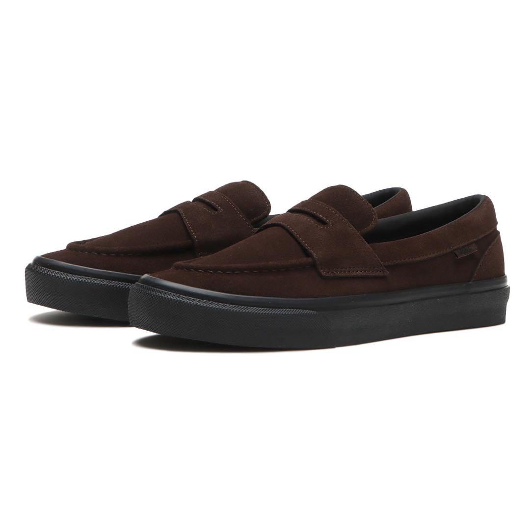 vans ローファー スエード　ブラウン　24.5