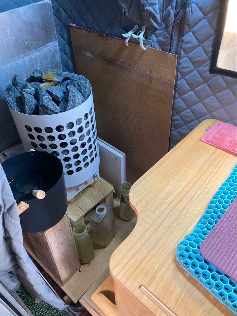 【大型商品の為購入前にコメント必須】 IE SAUNA IRORI セット水風呂