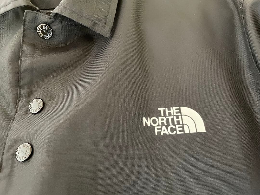 美品 ノースフェイス コーチジャケット 黒 XL