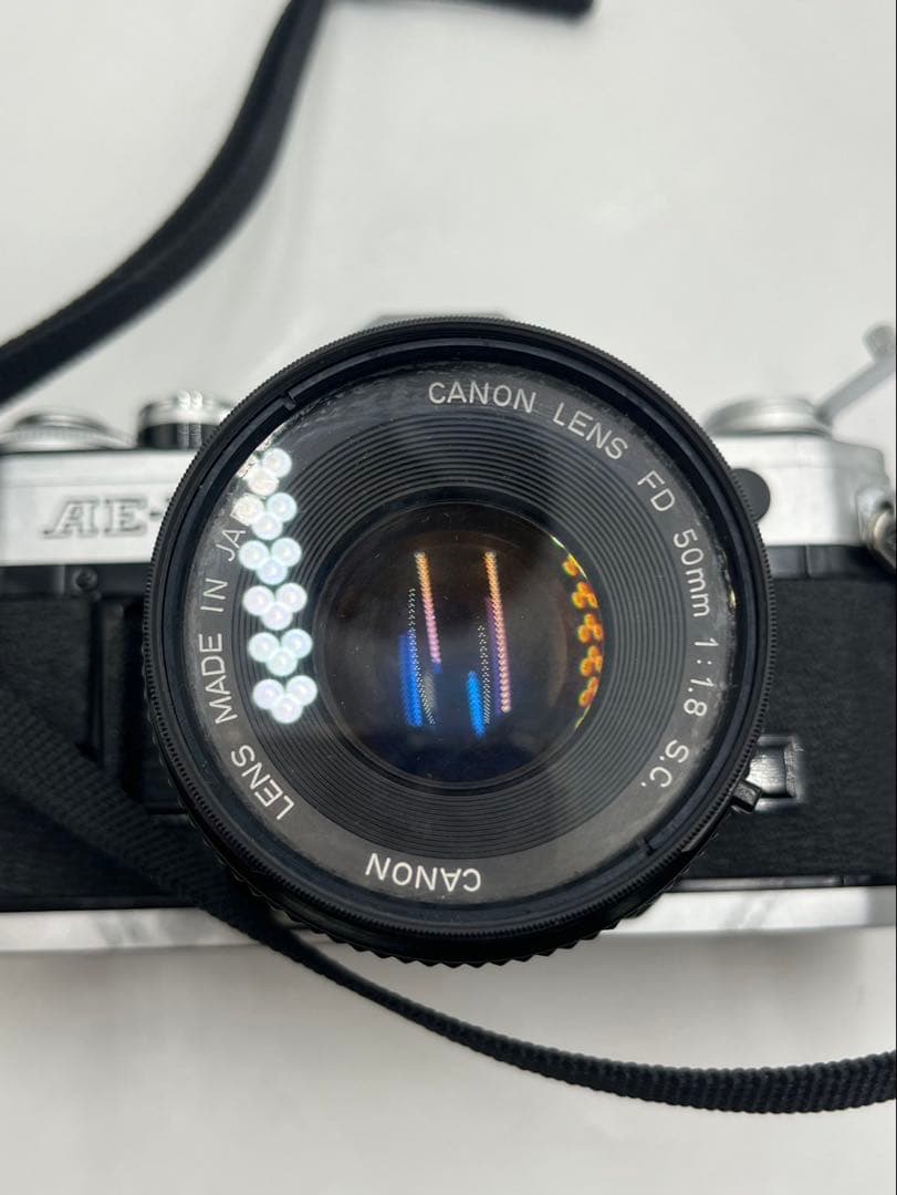 Canon AE-1 50mm 1:1.8 フィルムカメラ