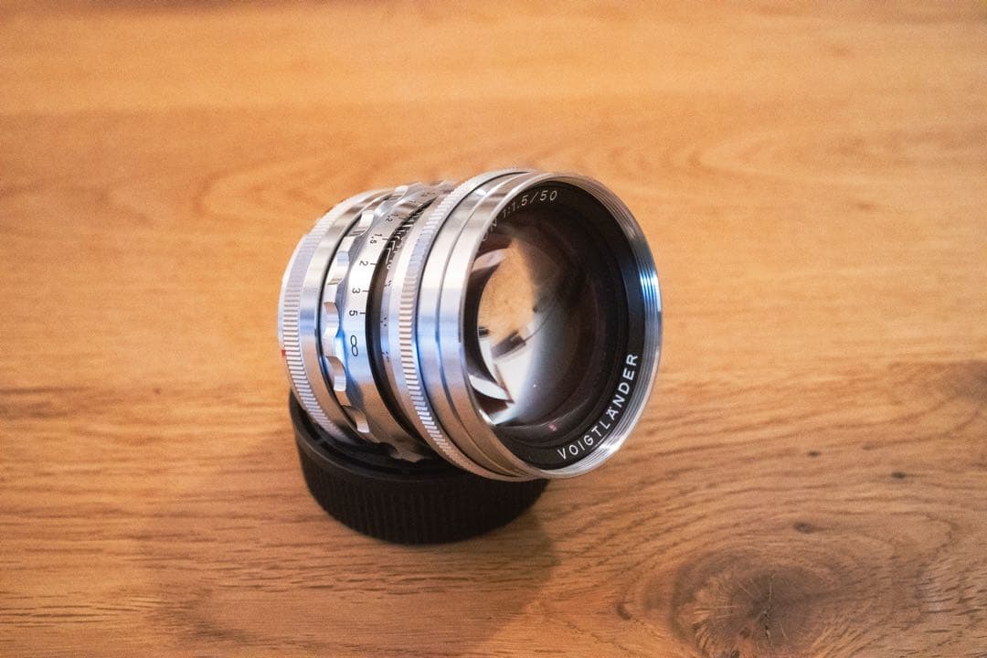 NOKTON 50mm F1.5 Aspherical VM　フォクトレンダー