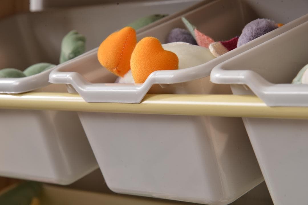 おもちゃ収納ラック ラージサイズ 幅103cm 子ども用家具 木製 収納ケース