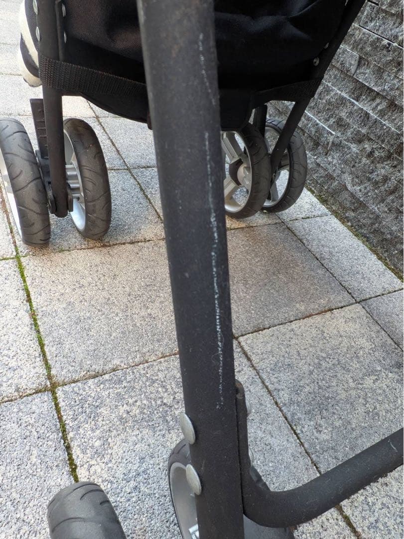 シャンアンジェコラボ　Otty 天使のカート　ペットカート　ドッグカートお出かけ