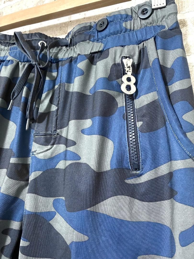 【フォロー割】中古 ムータマリン メンズ セットアップ 上下 迷彩柄 Mサイズ