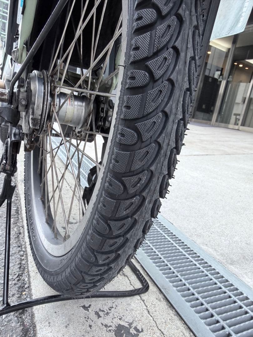 大阪府　子供乗せ　ブリヂストン　 電動アシスト自転車 チャイルドシート付き