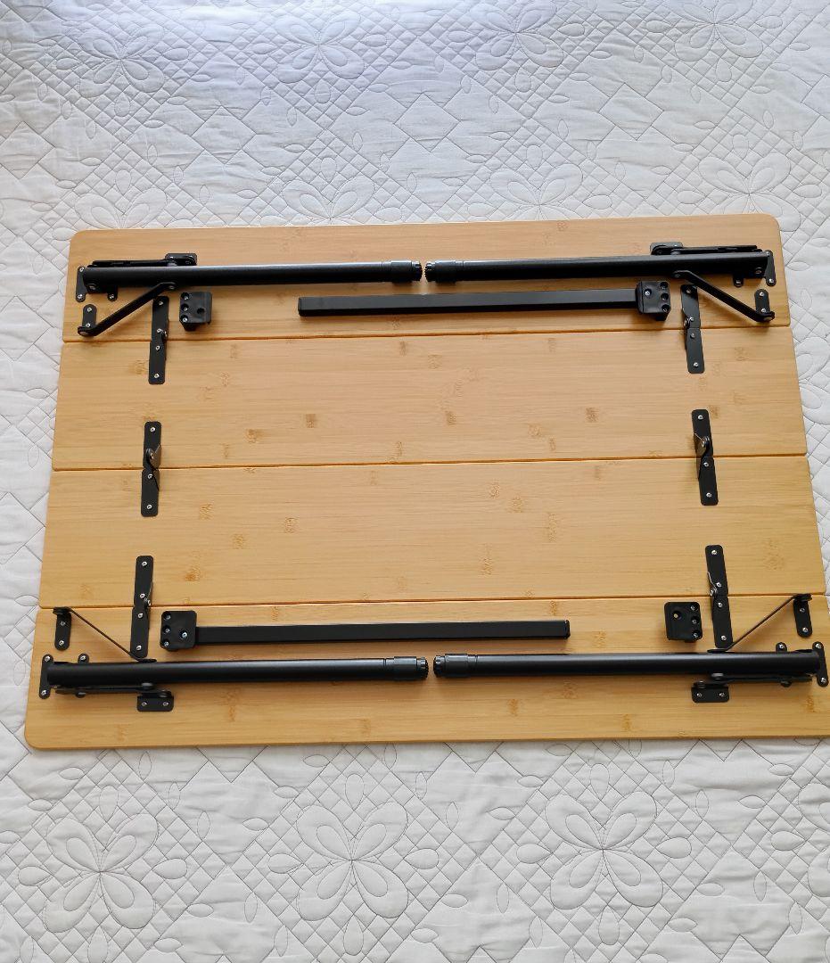 キャンプテーブル　折りたたみテーブル 90x65cm