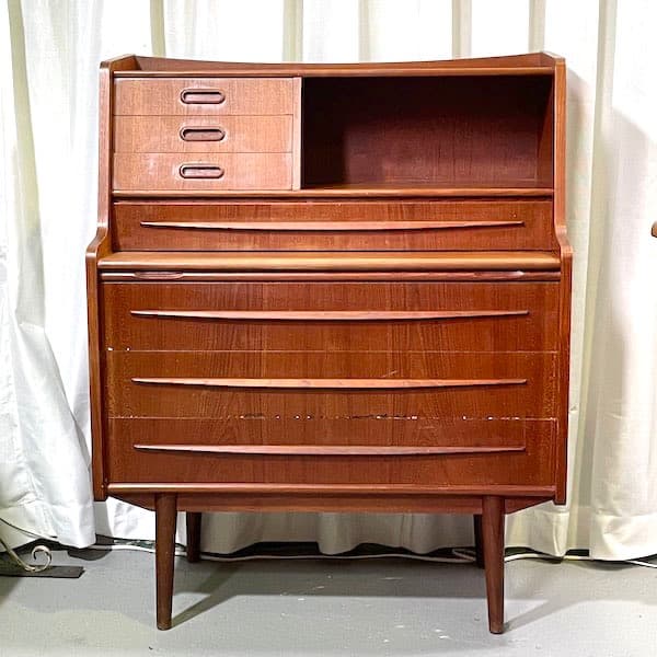 HY北欧ビンテージ家具　ライティングビューロー　チェストドレッサー　タンス
