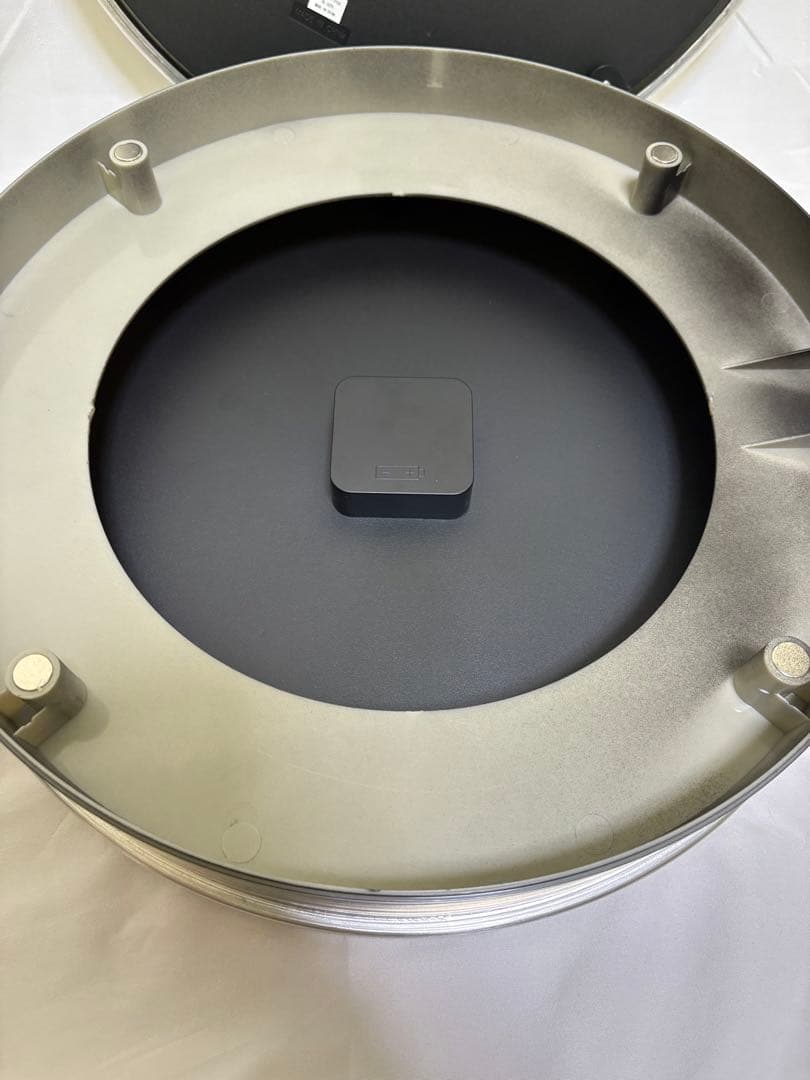 【新品未使用】インターフォルム　フランクリントン　両面時計　壁掛け　置き時計