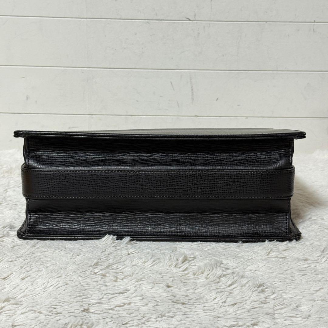 新品未使用✨銀座タニザワ　ブリーフケース　皇室御用達　ダレスバッグ　黒　超希少