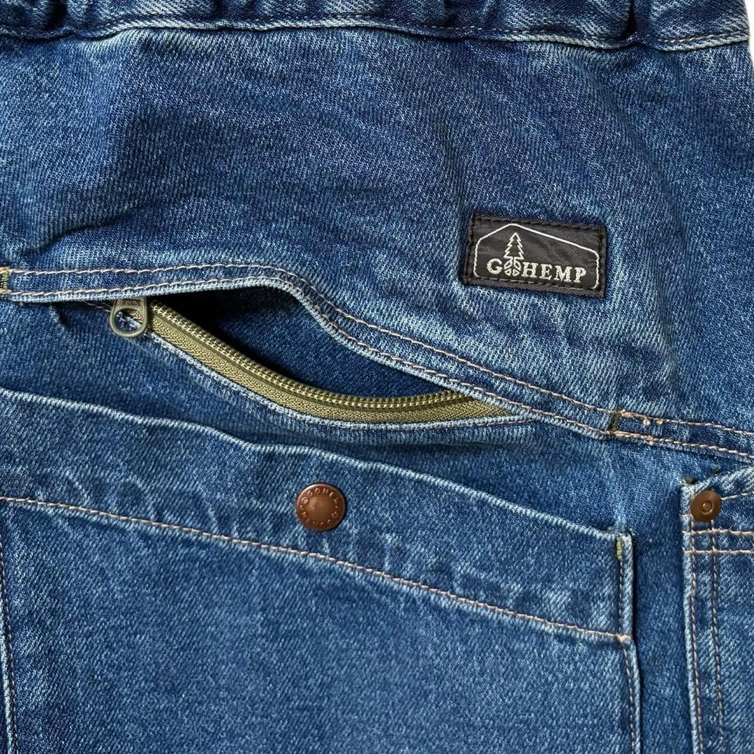 GOHEMP TRAVELOR EASY PANTS ヘンプデニム 麻ジーンズ