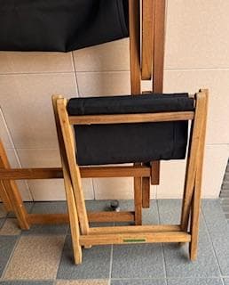  BOTANIA　折りたたみ　デッキチェア　フットレスト