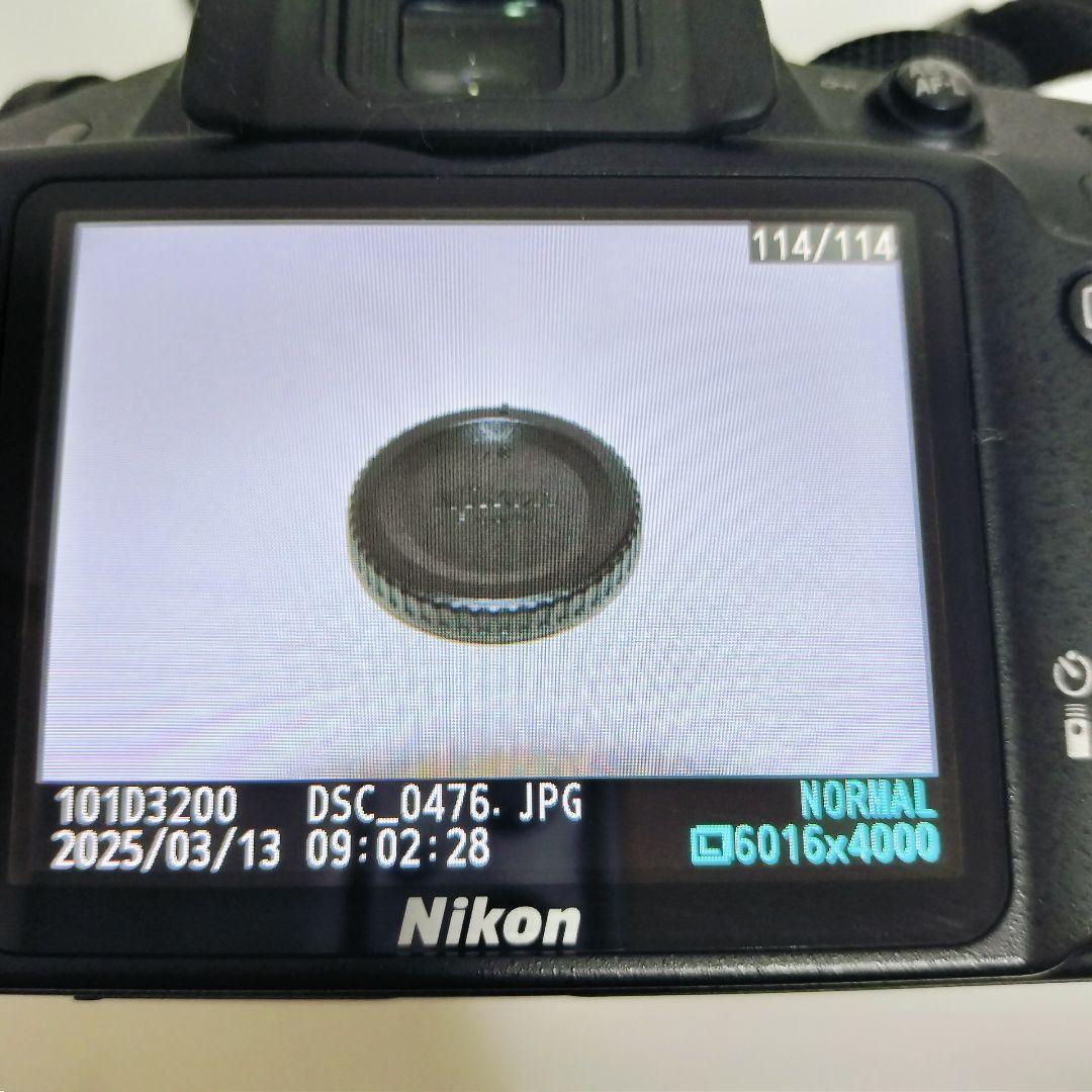 【美品】Nikon ニコンD3200 ボディ＋付属品 デジタル一眼レフカメラ