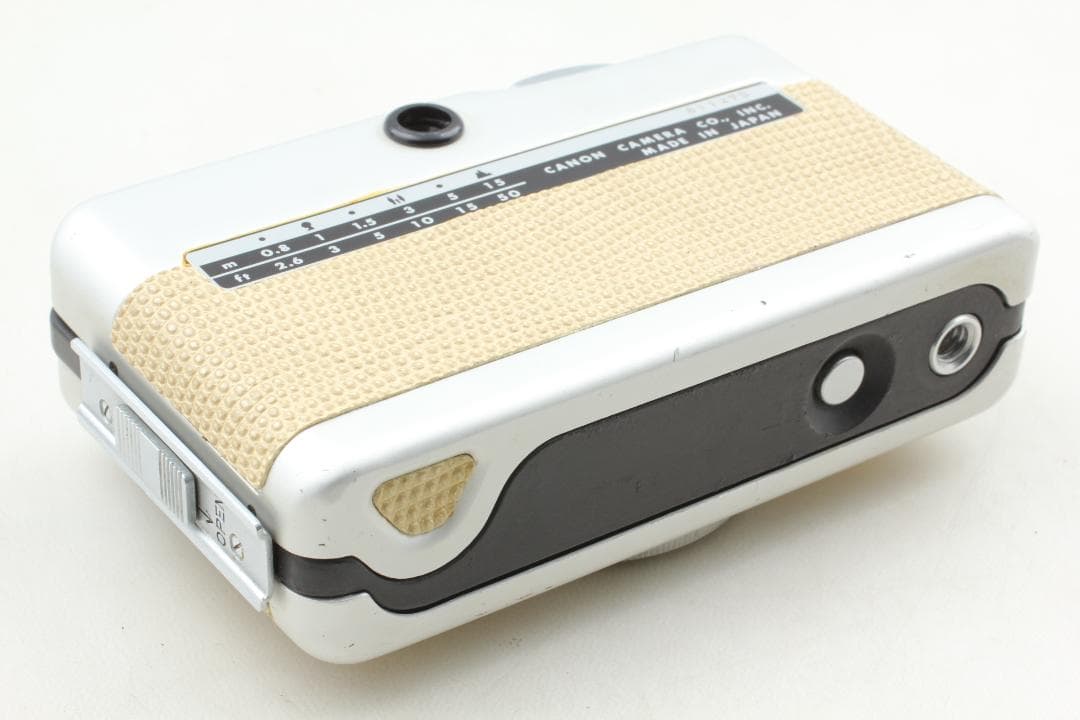 【整備済　並品】ベージュ Canon Demi 露出計不良 #1363