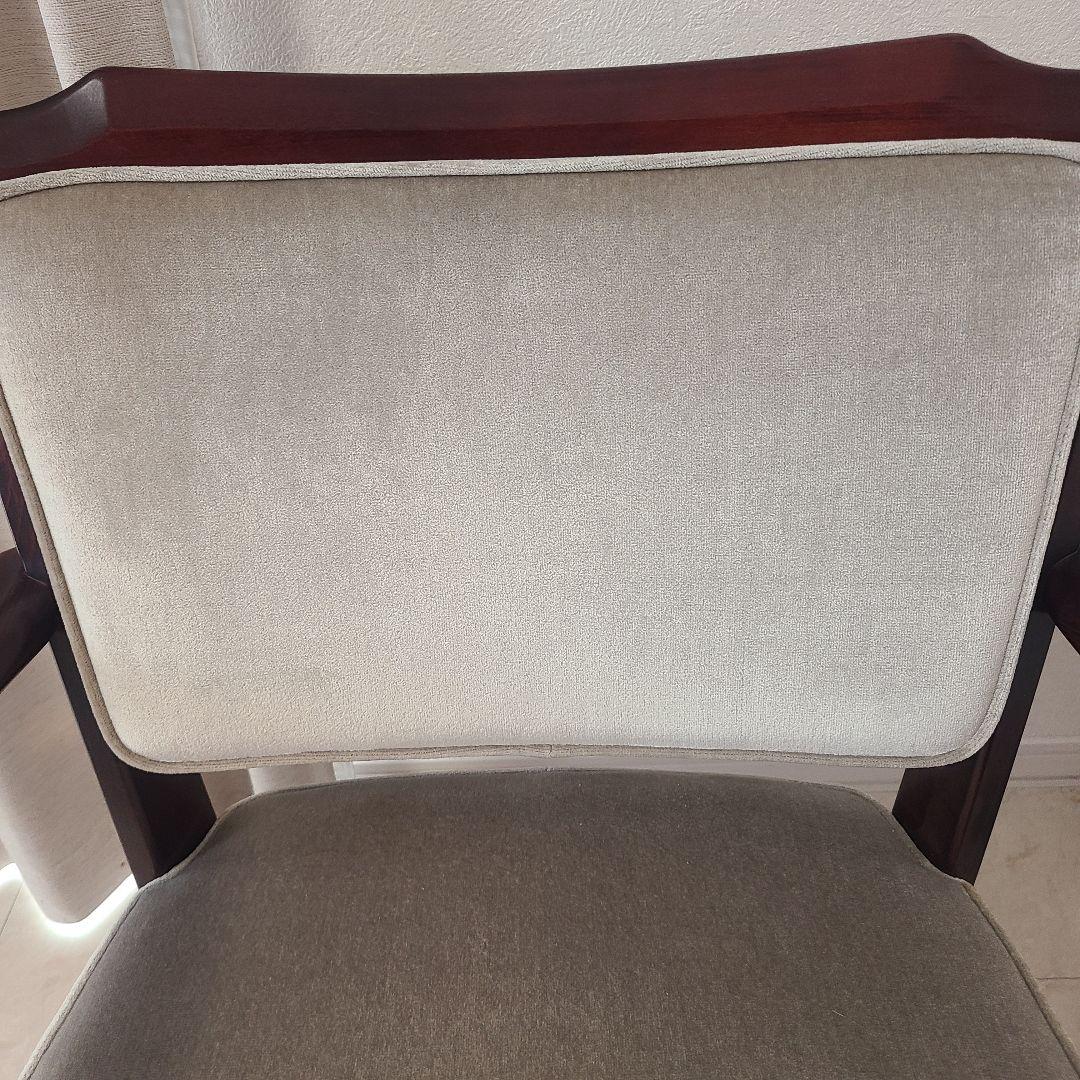 カリモク　コロニアル　デスクチェア　ヴィンテージ