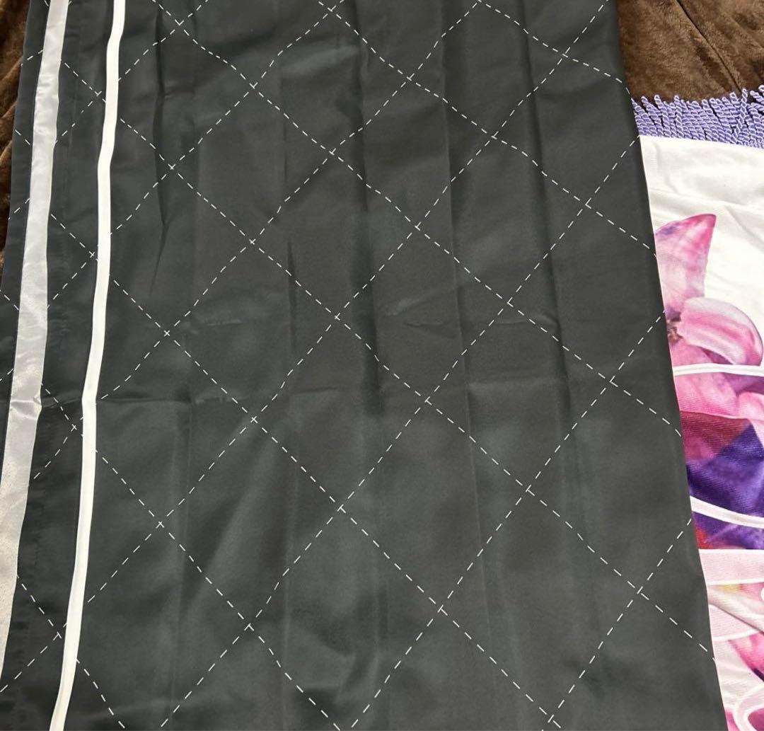 Rady ホテシリ キルティング　2枚組カーテン　100✖️200 黒