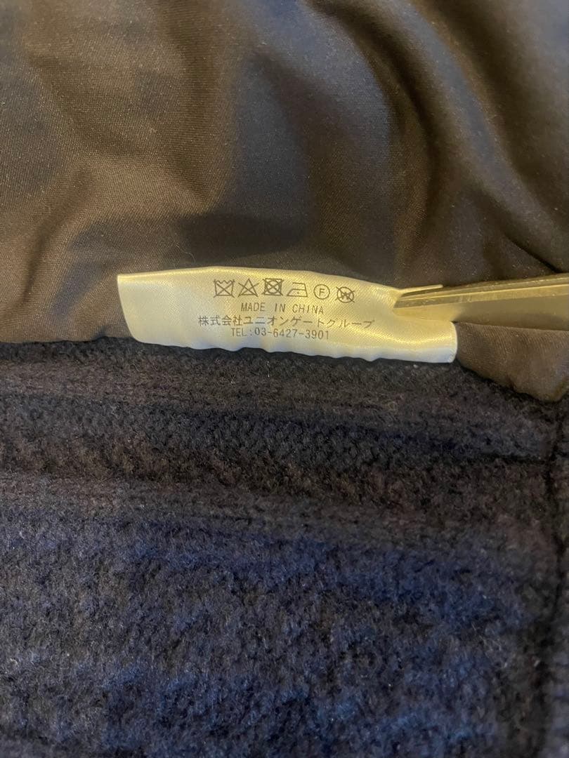 ブリーフィング　ニット✖️ナイロン　ネイビー　Ｌ