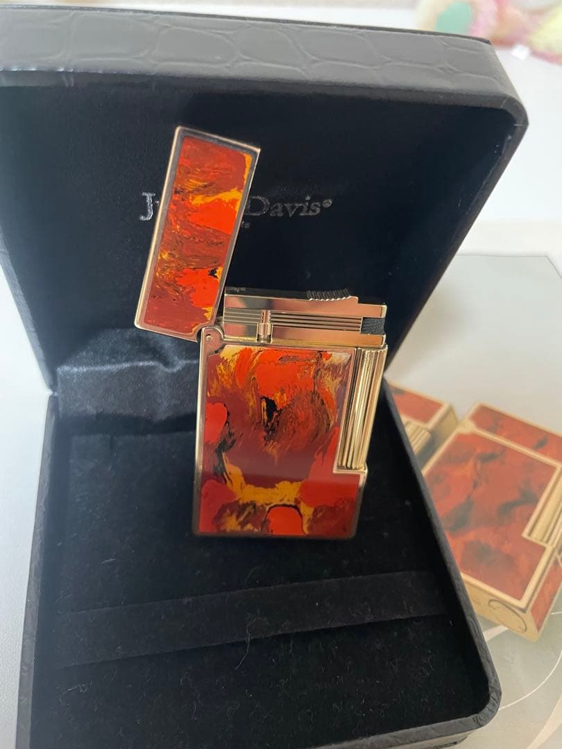 デュポンライター　ガスライター　超レアモデル、純正漆　高額モデル　美品　本物