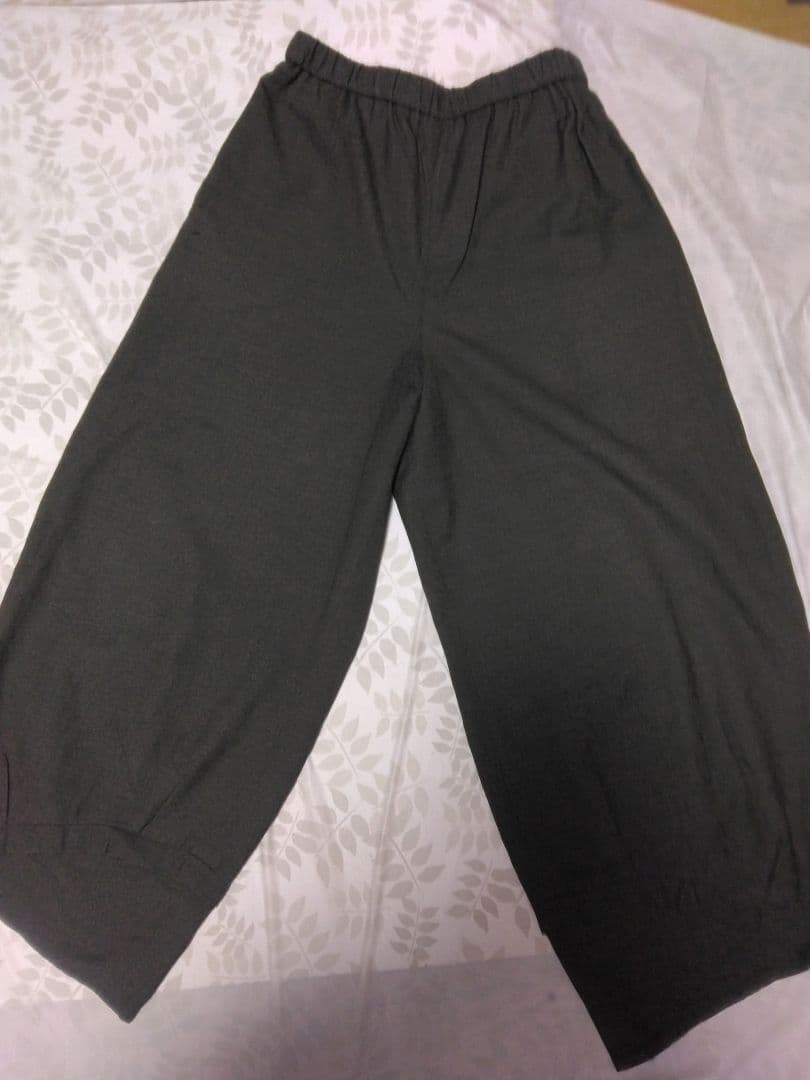 つばきセンソユニコ　慈雨　ジウ　 ガウチョパンツ ウエストゴム　パンツ