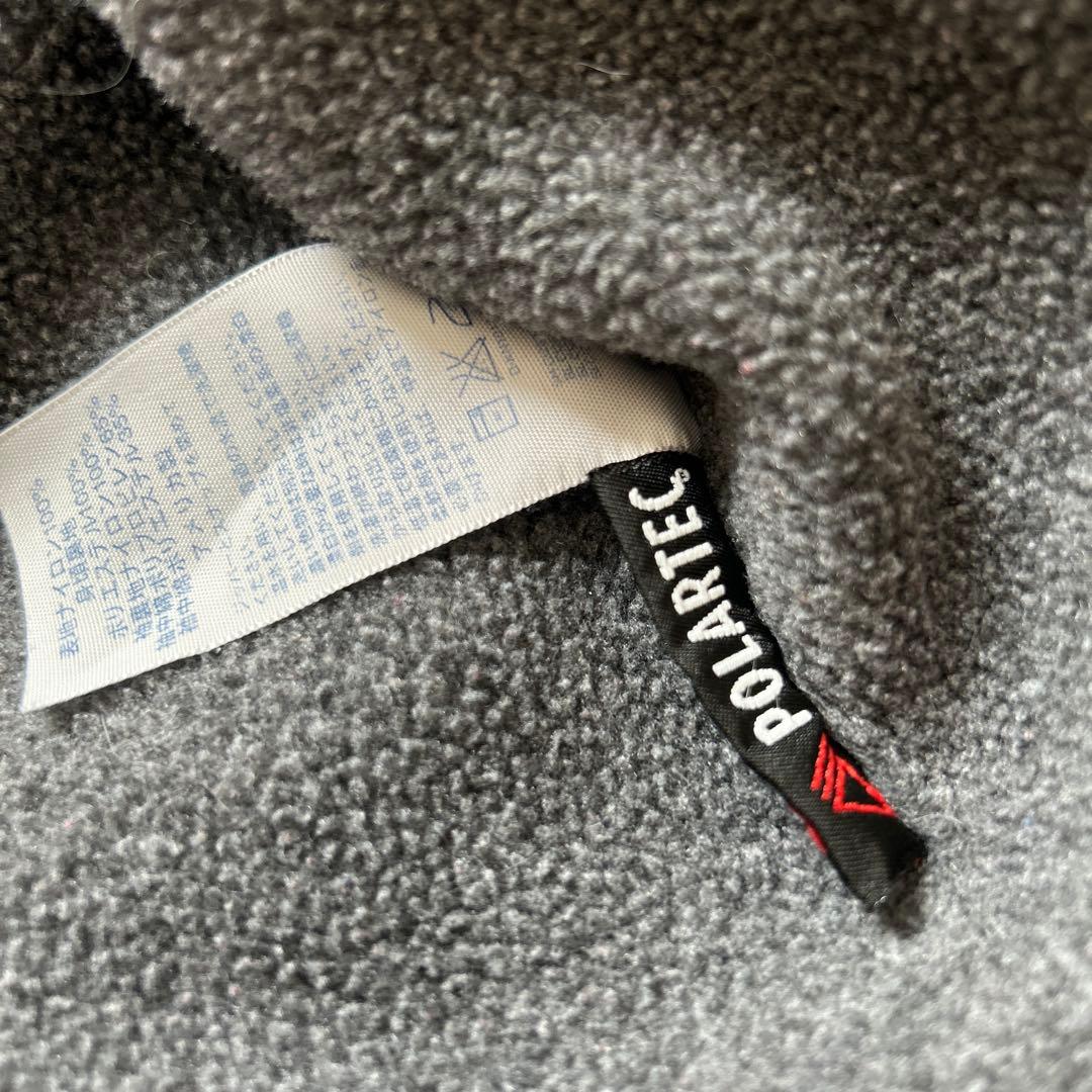 90s LANDS'END ウォームアップジャケット L USA製 ブラック