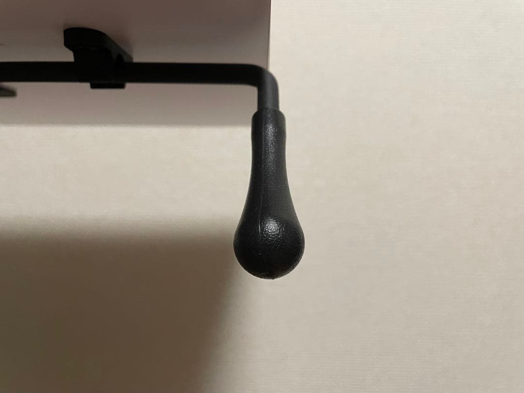 【ニトリ】昇降デスク（テン 60 MBR/BK）　スタンディング 机 ガス式