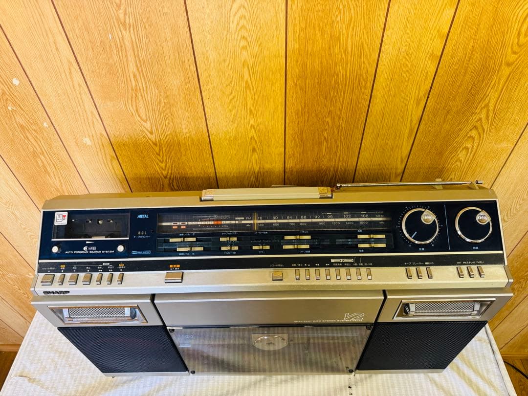 SHARP シャープ VZ-V2 デュアルプレイディスクステレオシステム