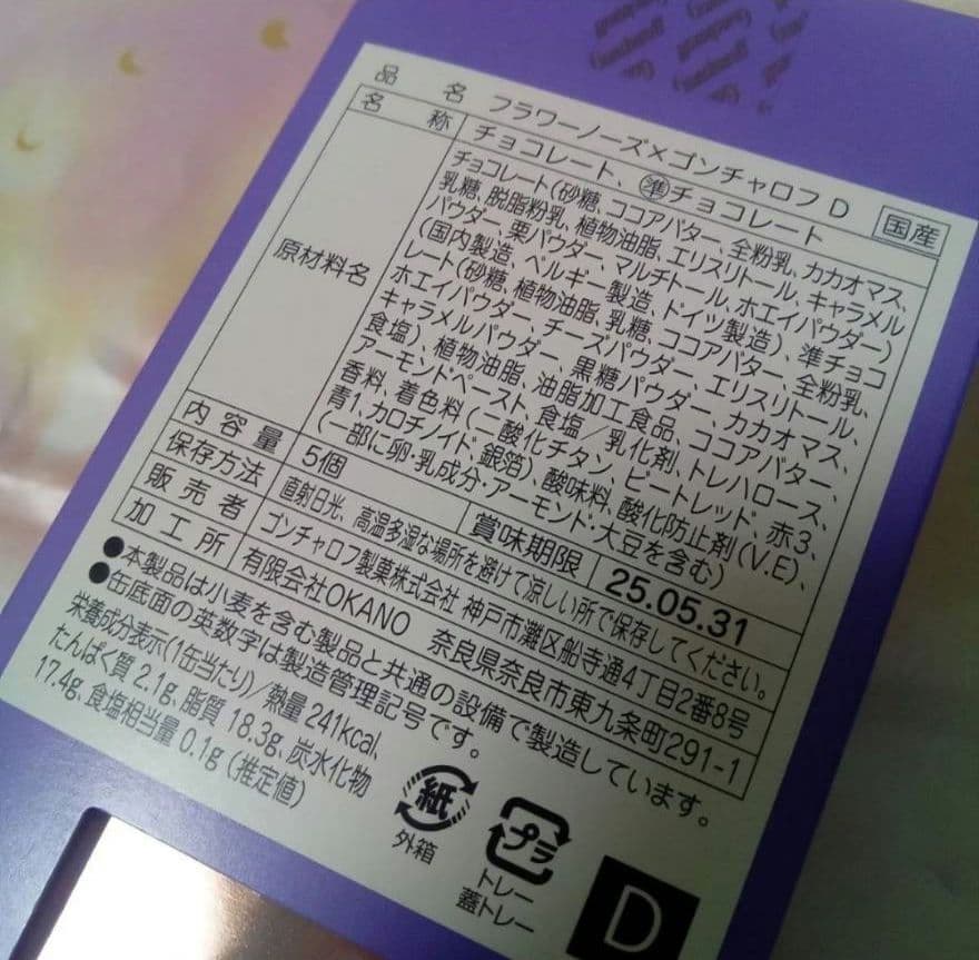 ゴンチャロフ フラワーノーズ チョコレート缶 2025 コンプリートセット 空缶