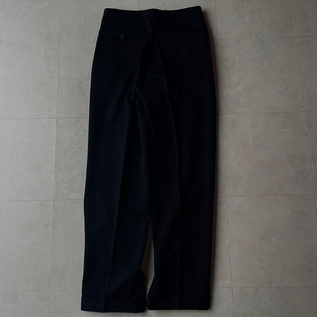 超希少✨極美品✨ペイトンプレイス　ダブルスーツ 豪華5点セット L 濃紺 ピンズ