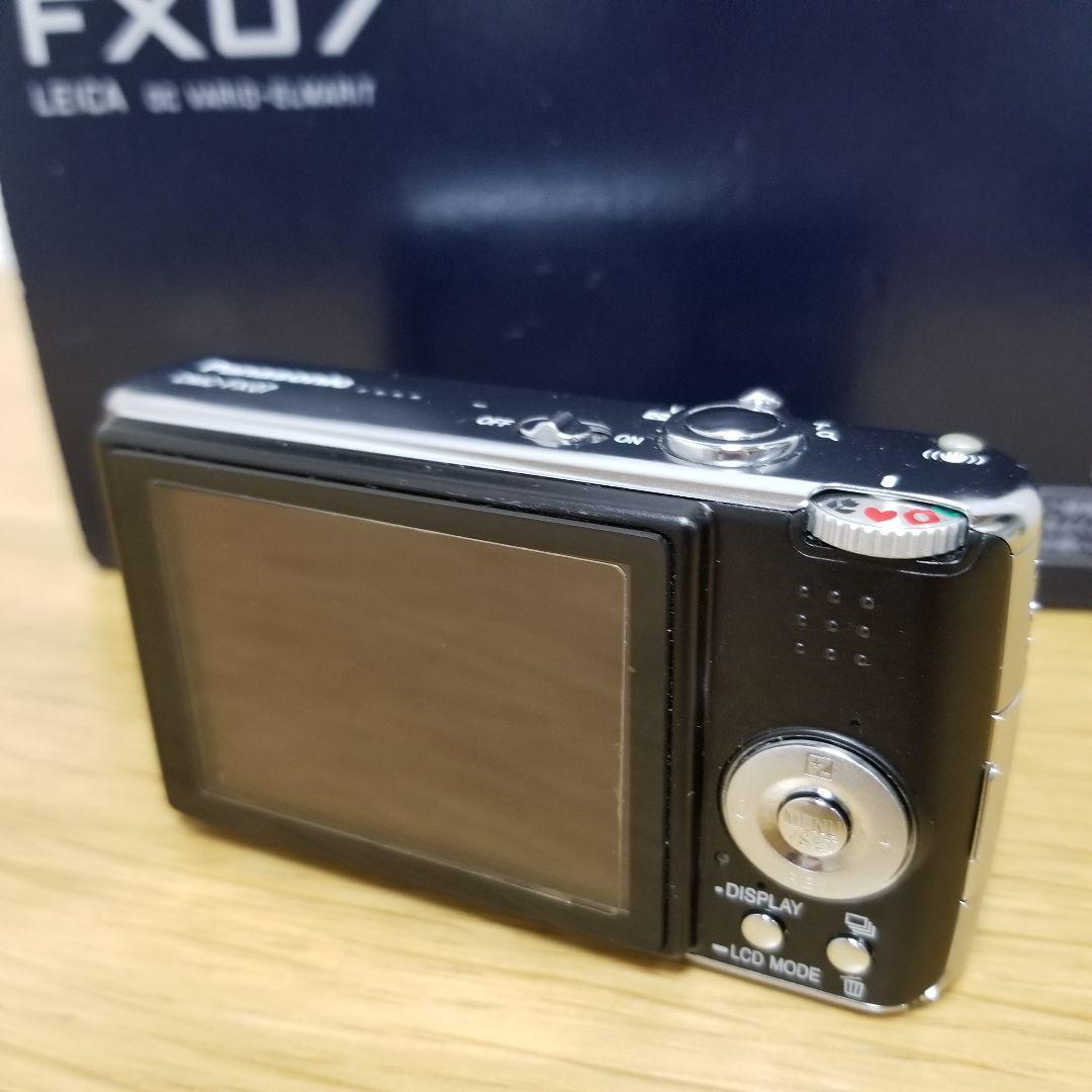 Panasonic LUMIX ルミックス コンデジ DMC-FX07 ブラック