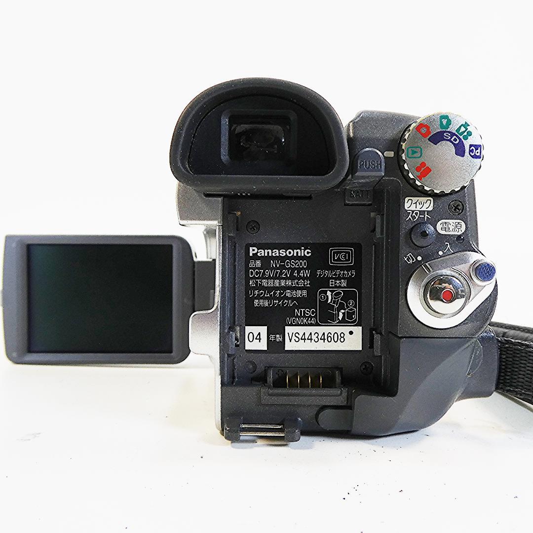 動作良好 パナソニック NV-GS200 MiniDV ビデオ ダビングに最適