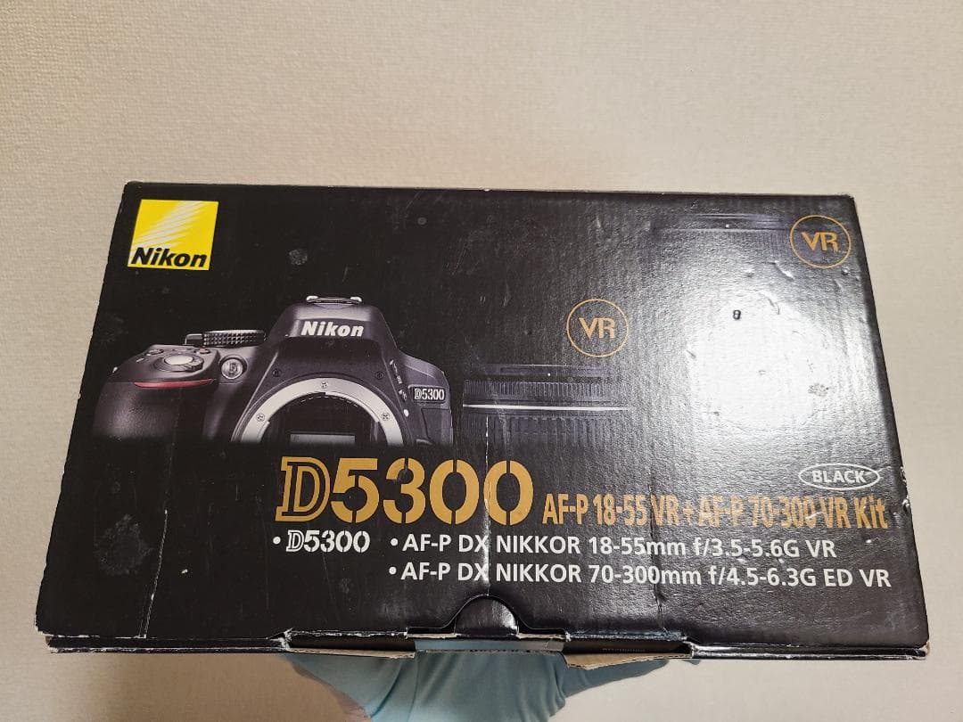 お値下げ歓迎・ほぼ新品 Nikon D5300 18-55 S数6773回 72