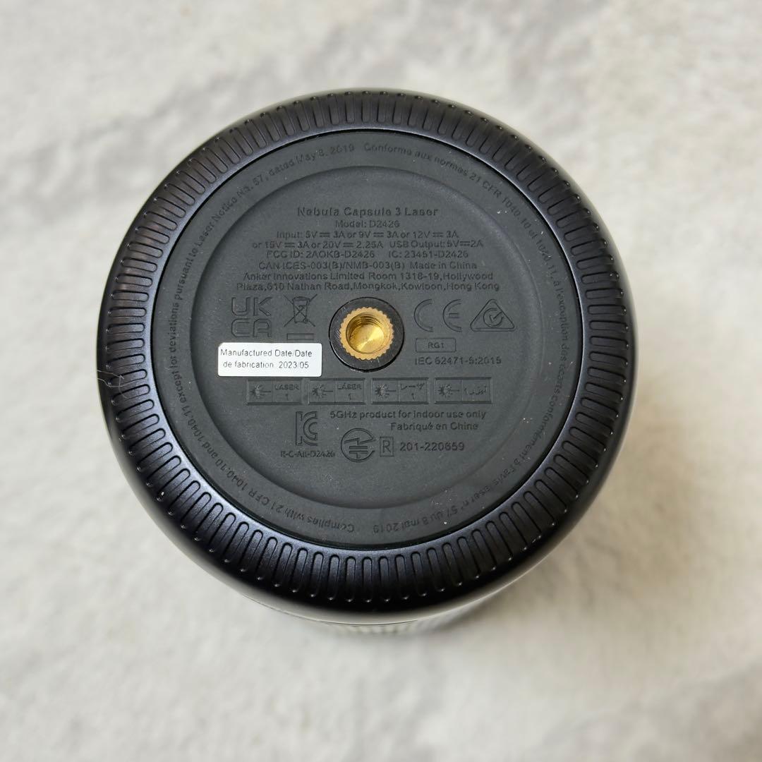 Anker Nebula Capsule3 Laserネビュラカプセル3レーザー