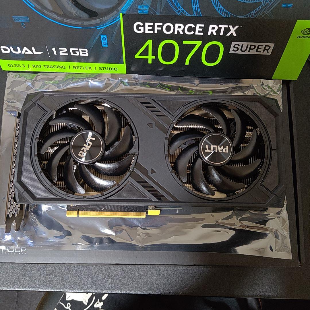 グラフィックボード・グラボ・ビデオカード GeForce RTX 4070 Super 12GB