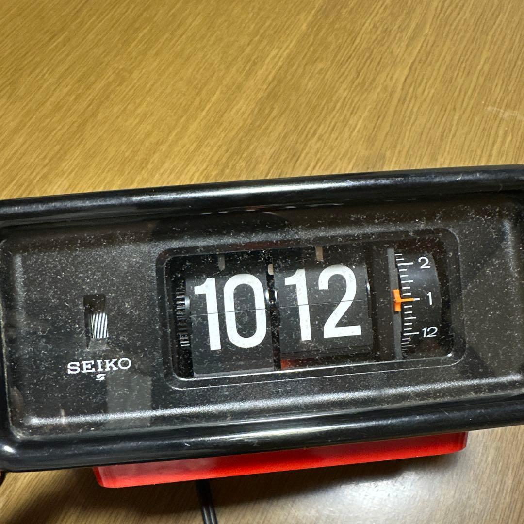 昭和レトロ SEIKO パタパタクロック DP692T