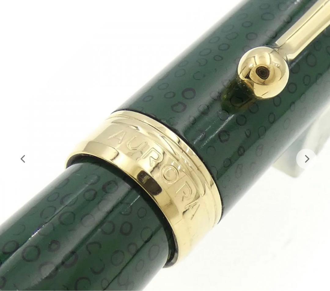 万年筆　AURORA アウロラ タレンタム 津軽塗 七子 翠 緑　新品未使用