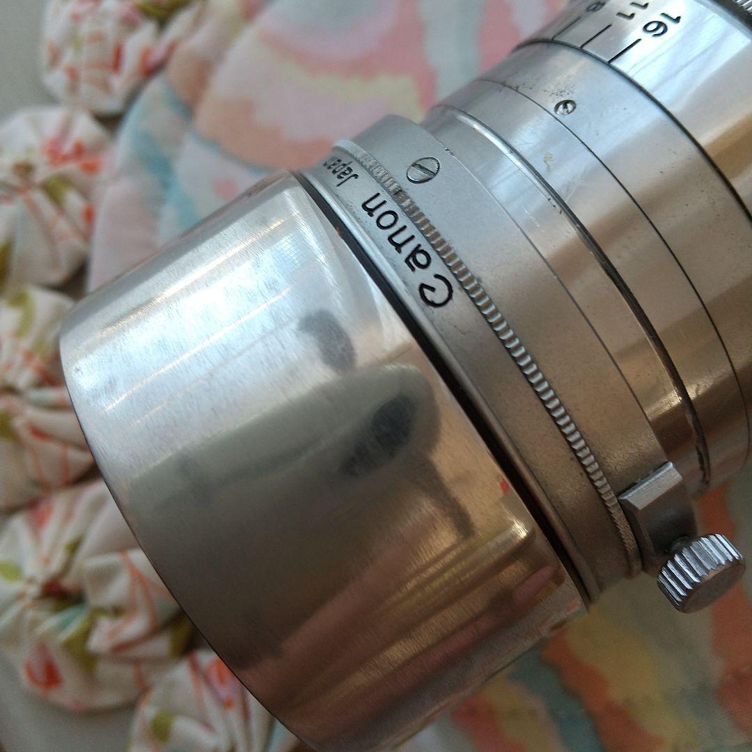 キャノン-L 135mmF4オールクロームタイプ初期型