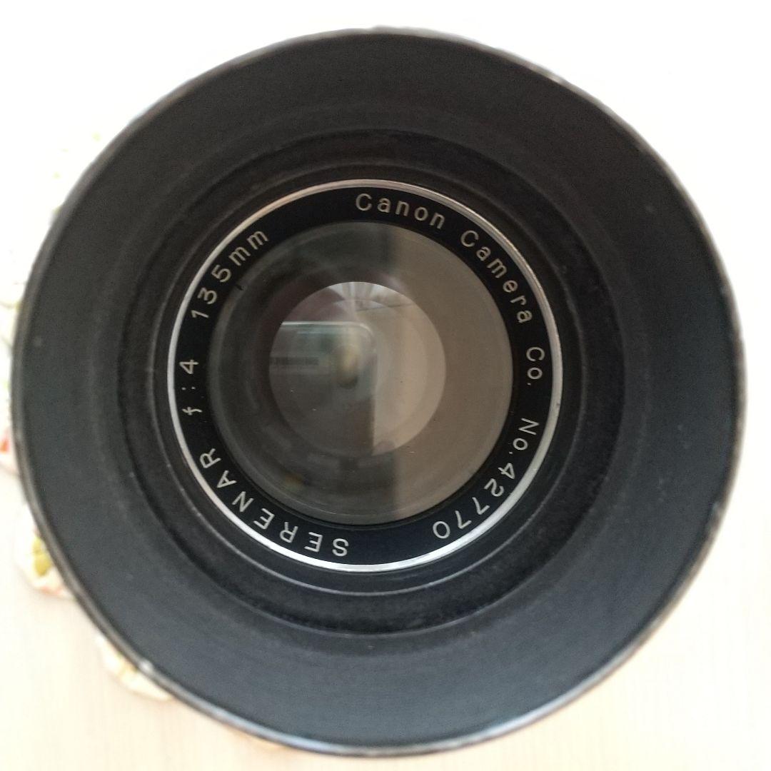 キャノン-L 135mmF4オールクロームタイプ初期型