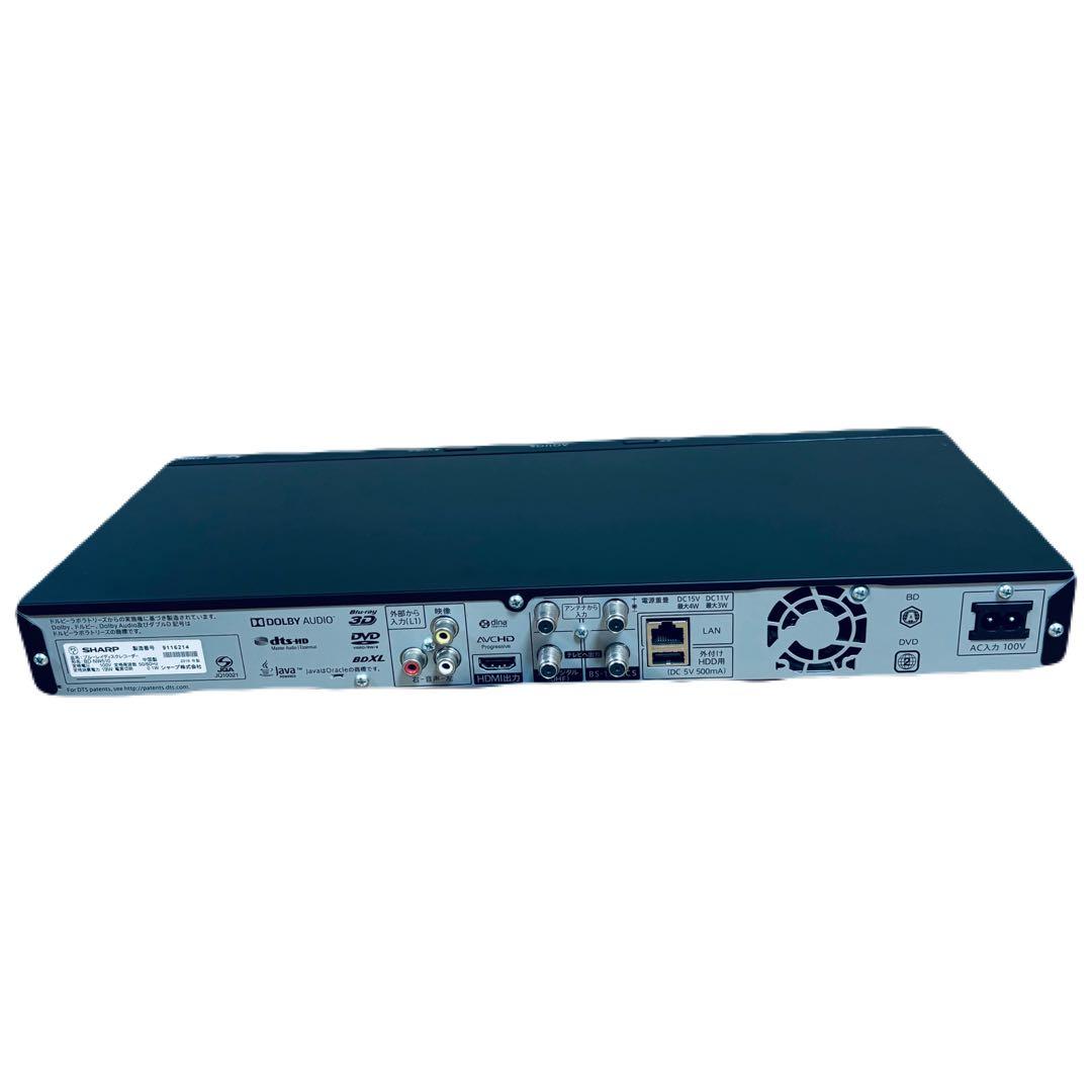 SHARP AQUOS BD-NW510 2番組同時録画 2TB